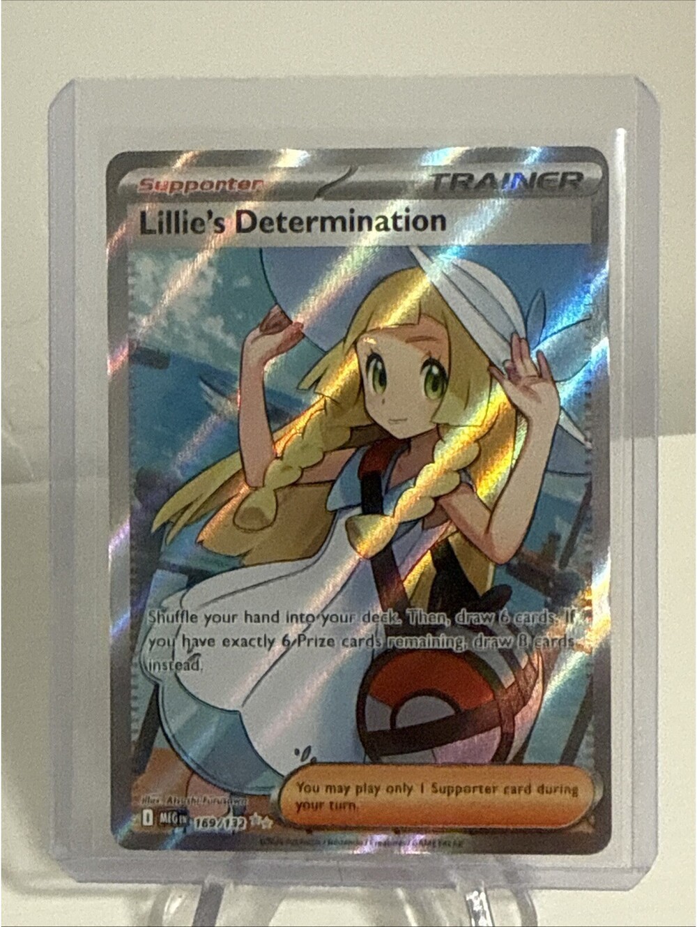 Lillie's Determination 086/063 M1l: Mega Brave Holo (Japanese)